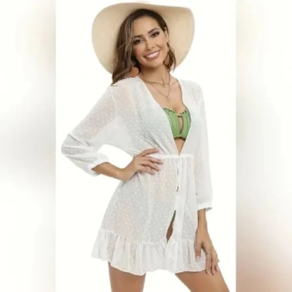 Lovers & Friends Sheer Swim Cover-Up - Picture 1 of 6